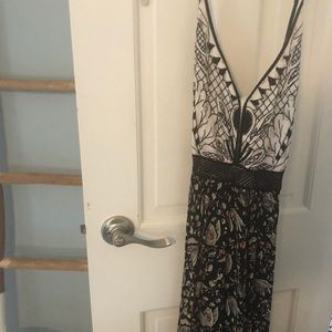 Bohemian Embroidered Midi Dress